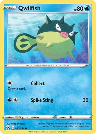 Qwilfish 060/264 Fusion Strike