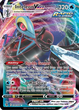 Inteleon VMAX 079/264 - Holofoil Fusion Strike