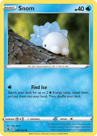 Snom 084/264 - Reverse Holofoil Fusion Strike