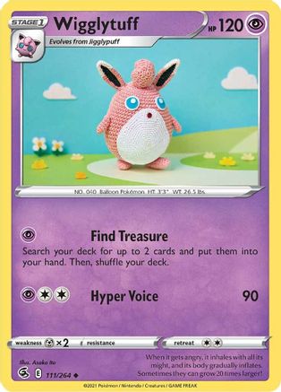 Wigglytuff 111/264 Fusion Strike