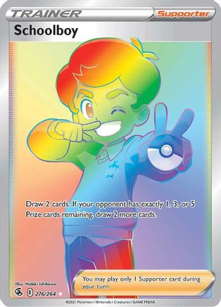 Schoolboy (Secret) 276/264 - Holofoil Fusion Strike