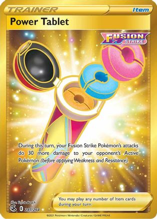 Power Tablet (Secret) 281/264 - Holofoil Fusion Strike