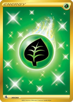 Grass Energy (Secret) 283/264 - Holofoil Fusion Strike