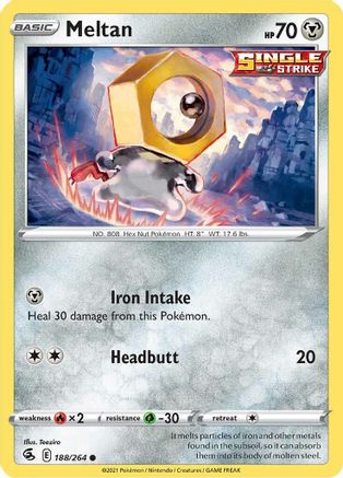 Meltan 188/264 - Reverse Holofoil Fusion Strike