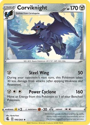 Corviknight 190/264 Fusion Strike