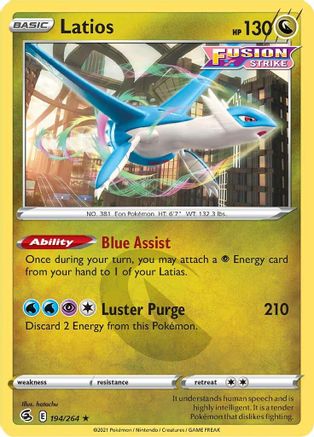 Latios 194/264 Fusion Strike