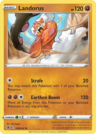 Landorus 148/264 - Holofoil Fusion Strike