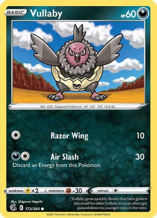 Vullaby 172/264 - Reverse Holofoil Fusion Strike