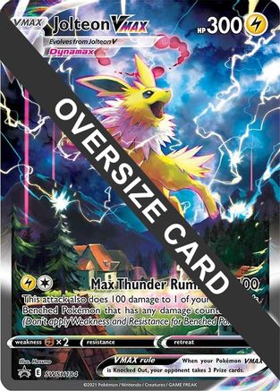 Jolteon VMAX SWSH184  - Holofoil Jumbo Cards