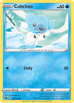 Cubchoo 042/172 Brilliant Stars