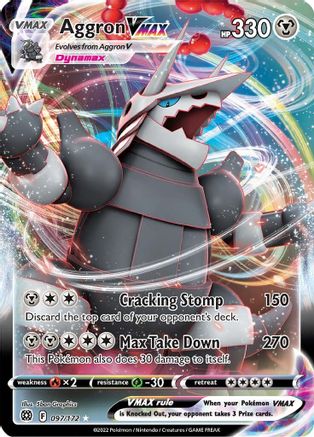 Aggron VMAX 097/172 - Holofoil Brilliant Stars