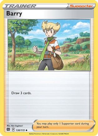 Barry 130/172 - Reverse Holofoil Brilliant Stars