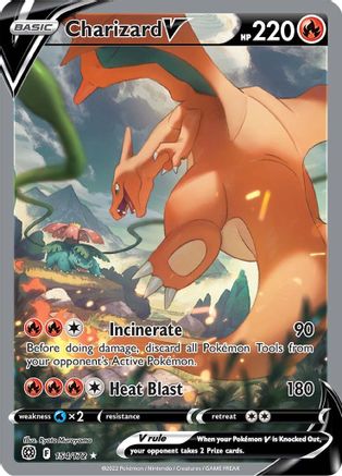 Charizard V (Alternate Full Art) 154/172 - Holofoil Brilliant Stars