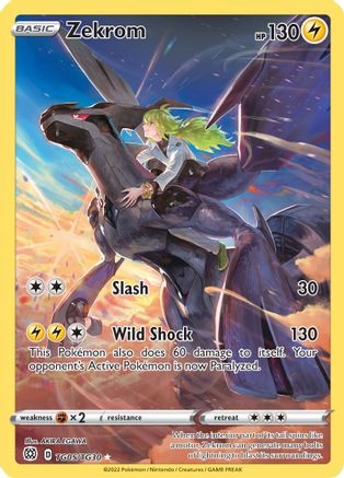 Zekrom TG05 - Holofoil Brilliant Stars