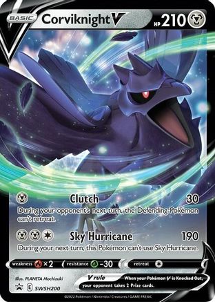 Corviknight V SWSH200  - Holofoil SWSH Sword & Shield Promo Cards