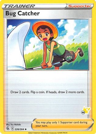 Bug Catcher (#46 Pikachu Stamped) 226/264  Battle Academy 2022