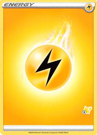Lightning Energy (#8 Pikachu Stamped)  Battle Academy 2022