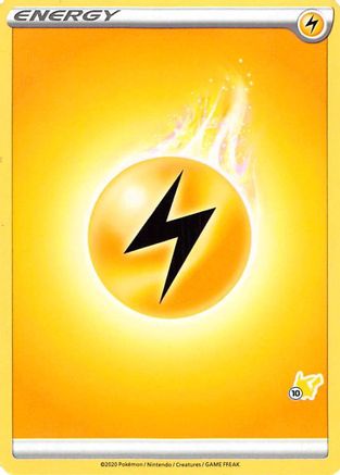 Lightning Energy (#10 Pikachu Stamped)  Battle Academy 2022