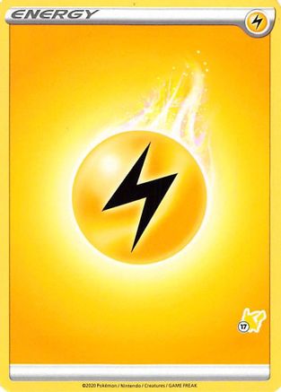 Lightning Energy (#17 Pikachu Stamped)  Battle Academy 2022