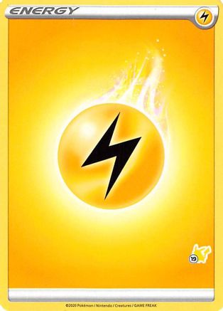 Lightning Energy (#19 Pikachu Stamped)  Battle Academy 2022