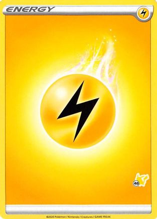 Lightning Energy (#48 Pikachu Stamped)  Battle Academy 2022
