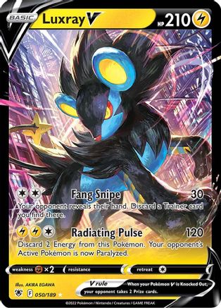 Luxray V 050/189 - Holofoil Astral Radiance