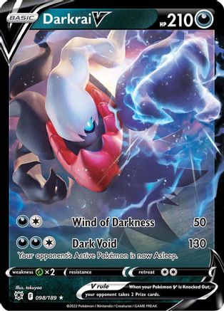 Darkrai V 098/189 - Holofoil Astral Radiance