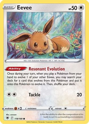 Eevee 119/189 - Reverse Holofoil Astral Radiance