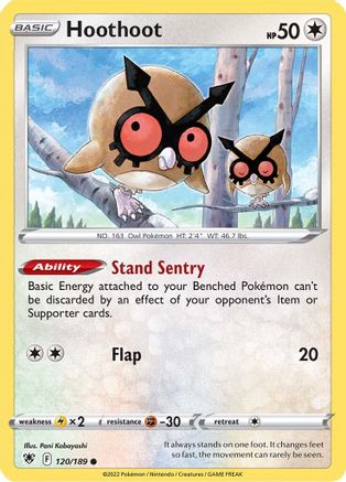 Hoothoot 120/189 Astral Radiance