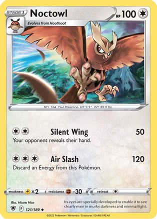 Noctowl 121/189 - Reverse Holofoil Astral Radiance