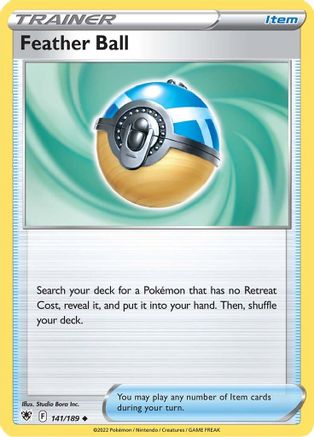 Feather Ball 141/189 - Reverse Holofoil Astral Radiance