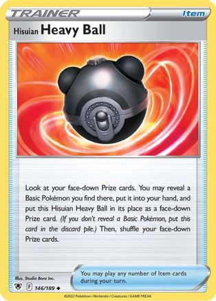 Hisuian Heavy Ball 146/189 Astral Radiance