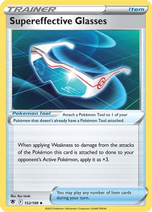 Supereffective Glasses 152/189 - Reverse Holofoil Astral Radiance