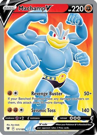 Machamp V (Full Art) 171/189 - Holofoil Astral Radiance