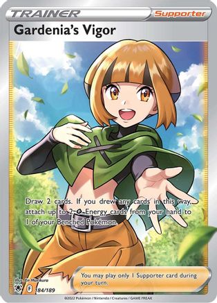 Gardenia's Vigor (Full Art) 184/189 - Holofoil Astral Radiance