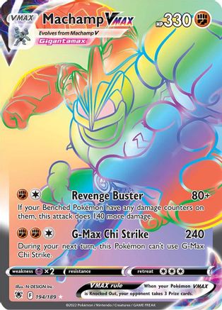 Machamp VMAX (Secret) 194/189 - Holofoil Astral Radiance