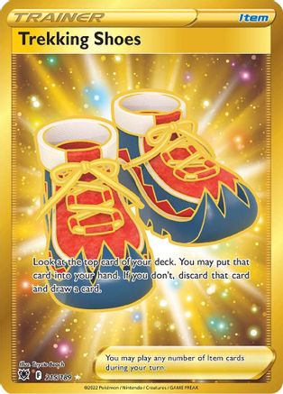 Trekking Shoes (Secret) 215 - Holofoil Astral Radiance