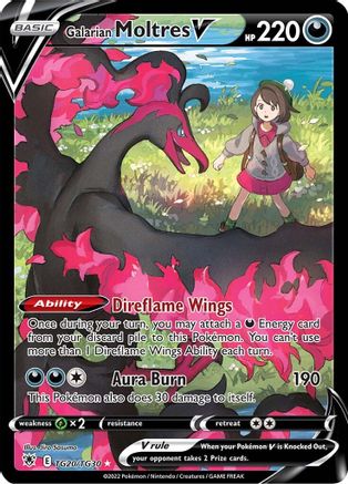 Galarian Moltres V TG20/TG30 - Holofoil Astral Radiance
