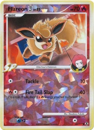 Flareon E4 (Cracked Ice) 060/111  - Reverse Holofoil Miscellaneous Cards & Products