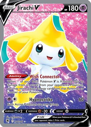 Jirachi V (Full Art) 170/189 - Holofoil Astral Radiance