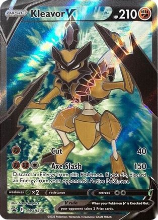 Kleavor V (Full Art) (Full Art) - SWSH248 SWSH248  - Holofoil SWSH Sword & Shield Promo Cards