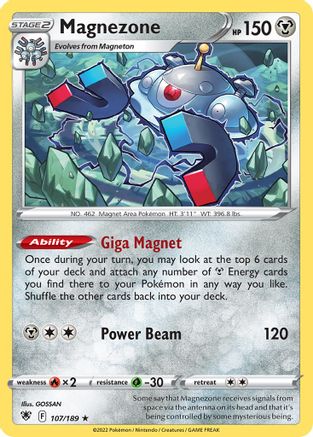 Magnezone 107/189  Deck Exclusives