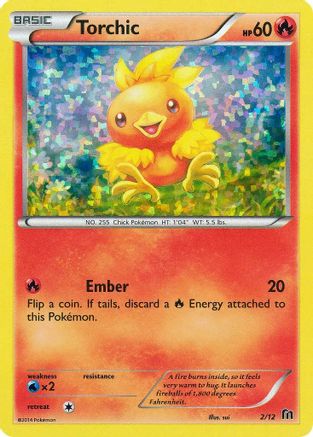 Torchic 002/12  - Holofoil McDonalds Promos 2016