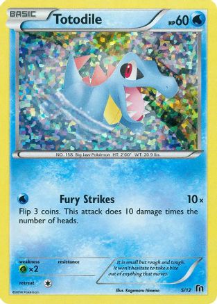 Totodile 005/12  - Holofoil McDonalds Promos 2016