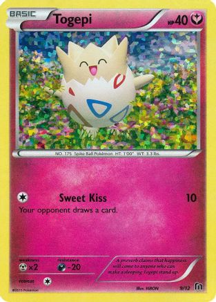 Togepi 009/12  - Holofoil McDonalds Promos 2016