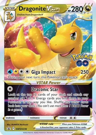 Dragonite VSTAR SWSH236  - Holofoil SWSH Sword & Shield Promo Cards