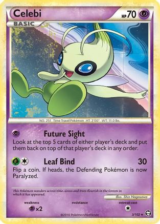 Celebi (Non-Holo Movie Exclusive) 003/102  Triumphant