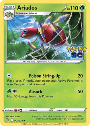 Ariados 007/078  Pokemon GO