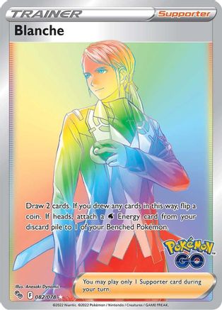 Blanche (Secret) 082/078  - Holofoil Pokemon GO