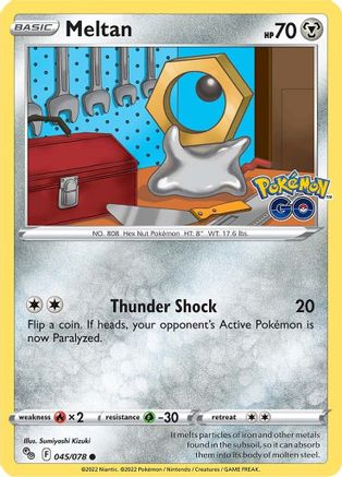 Meltan 045/078  Pokemon GO